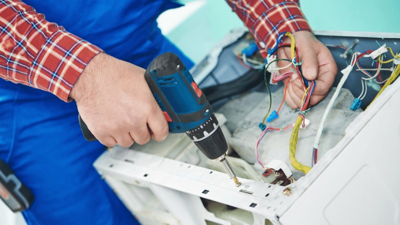 Gaziosmanpaşa Sunny Sunny çamaşır makinesi kart tamiri – Su almama arızası orijinal parça ile giderildi. - Teknik servis örneği